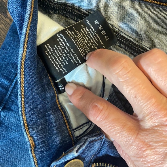 J Brandy ruby high rise crop size 26, stretch denim - Picture 4 of 6